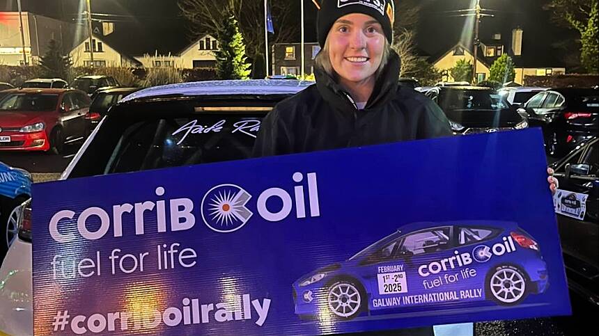 Aoife Raftery appointed Women in Motorsport Ambassador for  Corrib Oil Galway International Rally