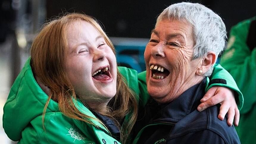 Clarinbridge's Máire Connolly and Special Olympics Team Ireland Departs for the World Winter Games in Turin!