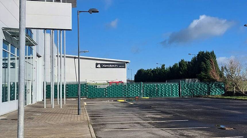 Emergency services maintain "minimal" presence at Claregalway Corporate Park following 3-day battery incident