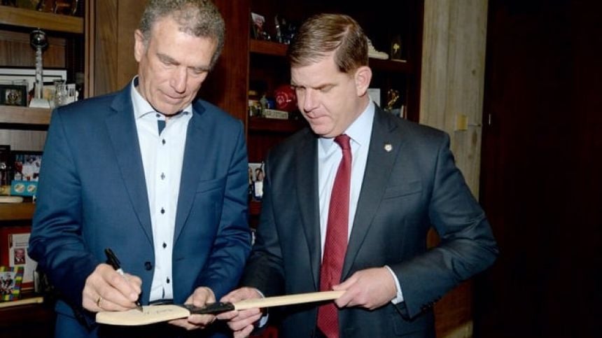 Hurling Legend John Connolly Visits Galway Hurling Club In Boston