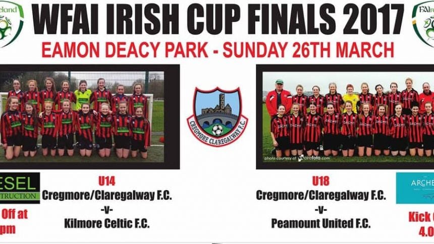 Historic Day For Cregmore/Claregalway Ladies With Two WFAI Finals