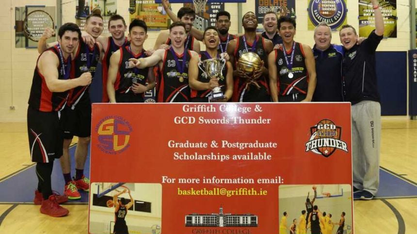 GRIFFITH COLLEGE DUBLIN DUNK THEIR WAY TO 30-POINT VICTORY IN NBCC MEN’S DIVISION ONE FINAL