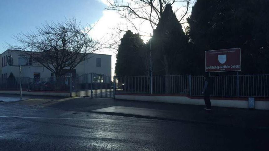 Reports of industrial relations incident at Tuam school