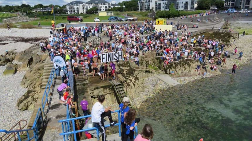 UnBAYlievable- 125 swimmers cross the bay for Cancer Care West