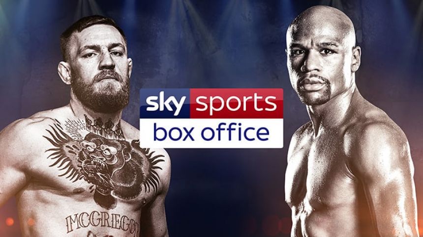 Sky Sports Box Office to screen Mayweather McGregor ‘mega-fight’