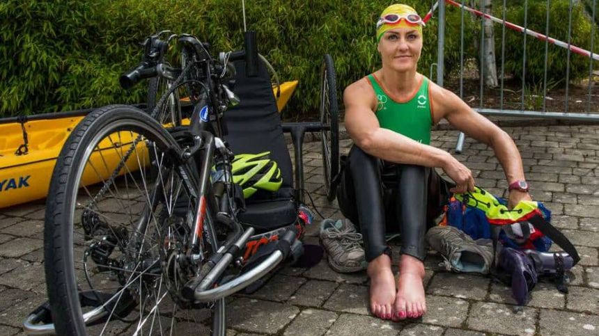 Para-Athletes Prepare For Loughrea Triathlon