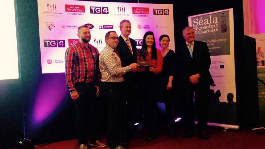 Eyre Square Centre wins overall bilingual business award