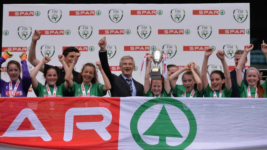 Galway school Carnmore win SPAR FAI Primary School 5s National Title