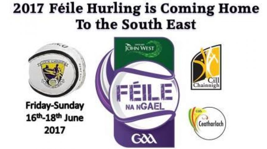 Galway clubs in All Ireland Féile Hurling and Camogie finals action this weekend