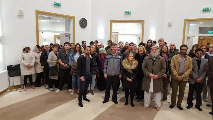 Solidarity event at Galway mosque following prayer session attack