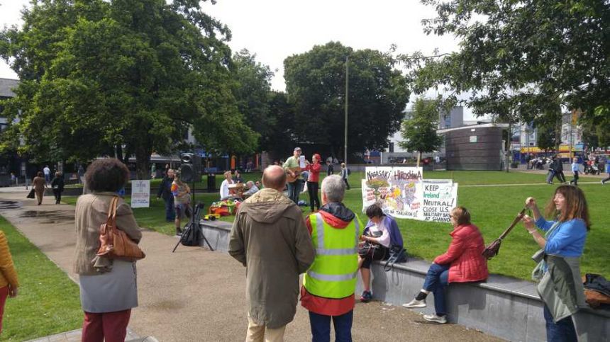 LISTEN: Strong interest in Eyre Square peace event