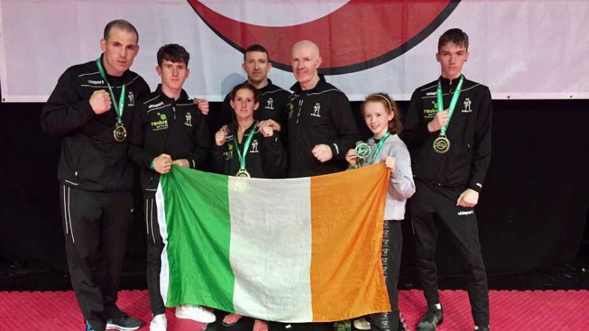 Three World Titles In A Day For Black Dragon Kickboxing Club