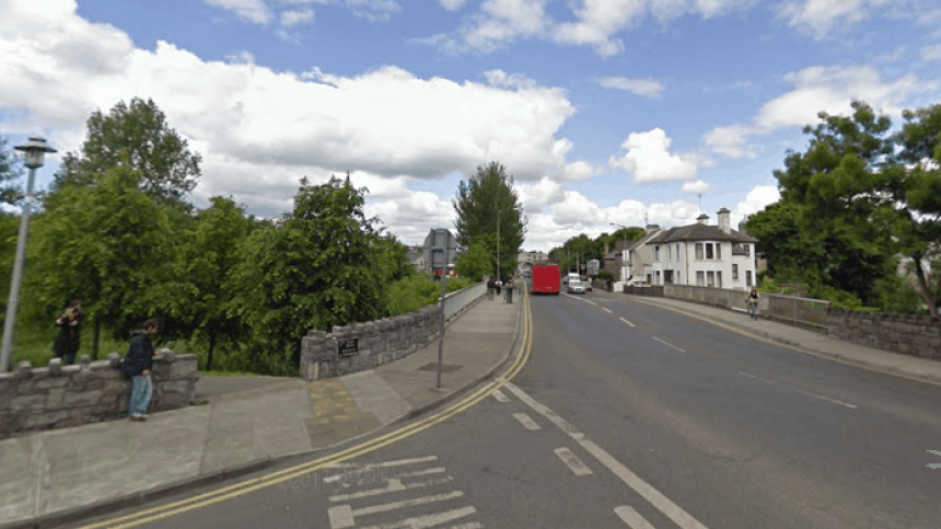 Lucky escape for city motorist after car crashes into canal