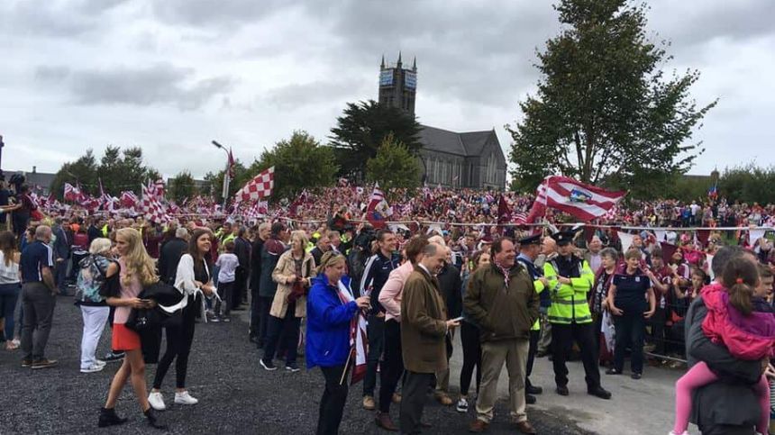 Galway winning hurlers overwhelmed by public support