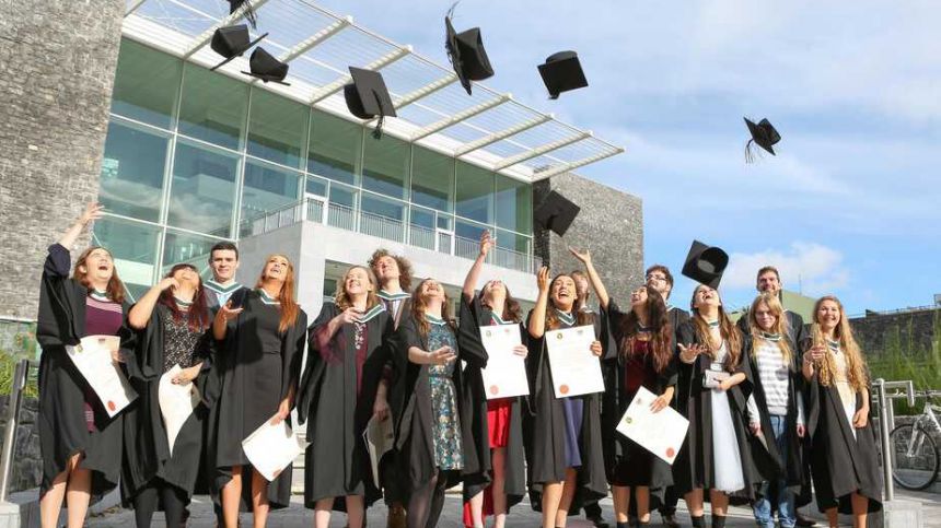 Ten per cent of college graduates last year found employment in Galway