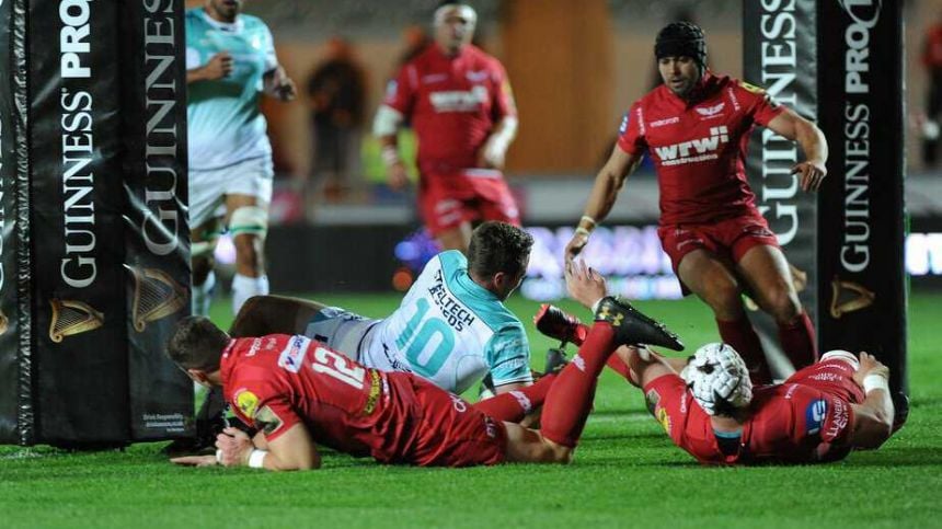 Connacht lose out to Scarlets in 9 try thriller