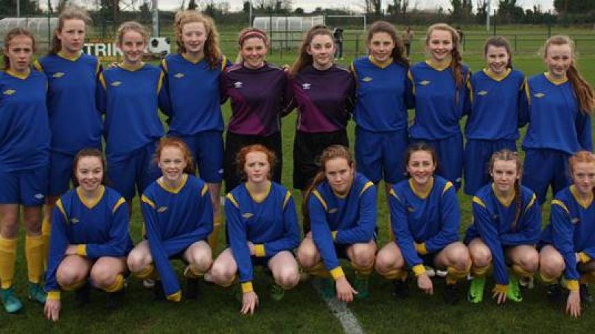 Connacht U17 Girls win first ever Interprovincial Soccer title