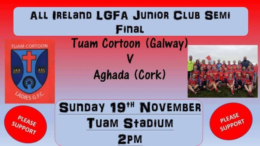 Tuam/Cortoon Aim For All-Ireland Junior Club Final Place