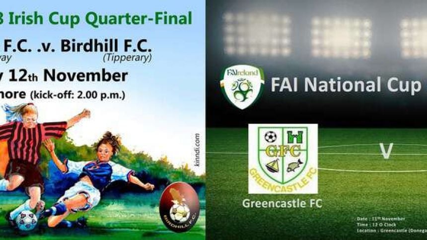 Cregmore/Claregalway and Corrib Celtic Involved In WFAI Quarter Finals