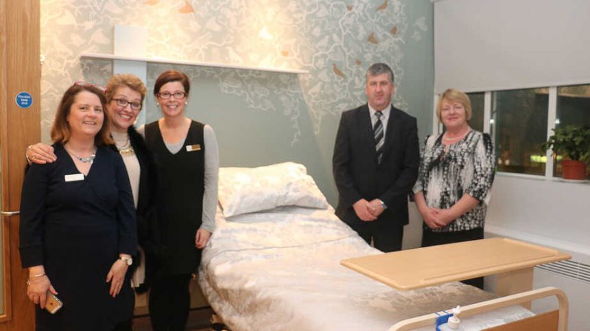 Ireland's first family bereavement room opens at UHG