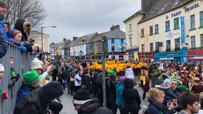 Up to 60 thousand attend St. Patrick's Day Parade in the city