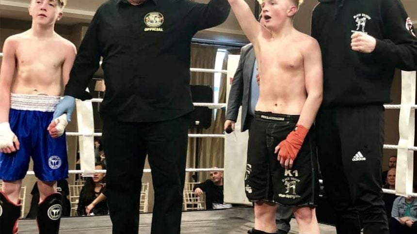 Corofin Kickboxer Wins Big Fight