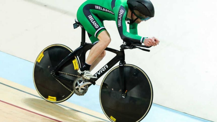 Galway Born Ronan Grimes Debuts with 9th in Kilo at the Para-cycling Track Worlds in Rio