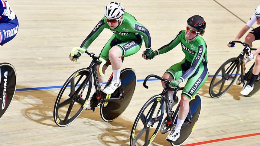 Women's Madison Finish Ninth in the Track Cycling World Championships