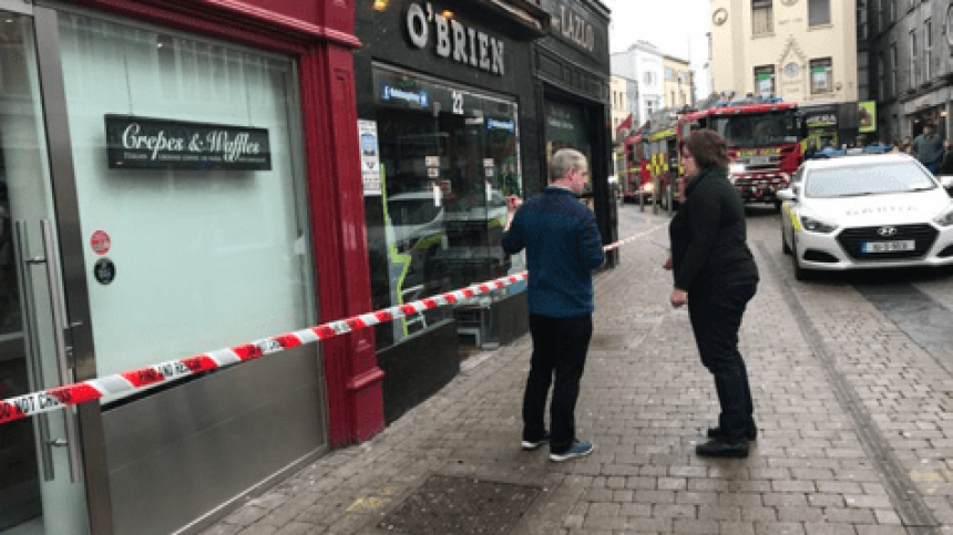 Fire forces temporary closure of prominent city centre shops