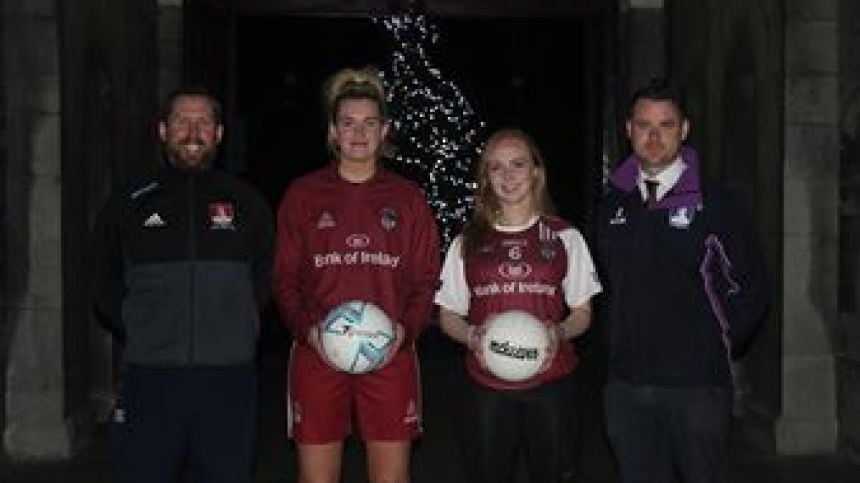 NUIG Ladies Gaelic Football and Soccer teams to face each other for Charity