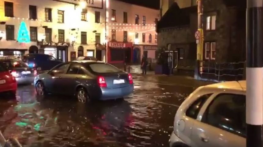 Mayor of Galway meeting with OPW Minister following severe overnight flooding