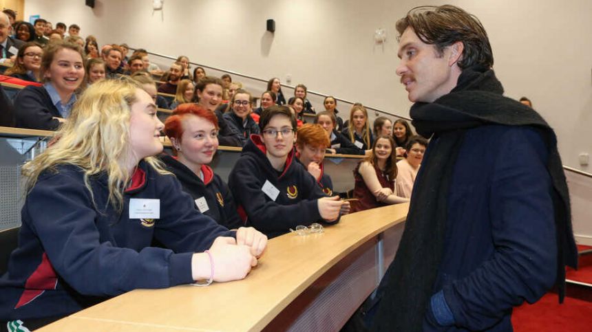 Actor Cillian Murphy Attends Youth Empathy Day at NUI Galway