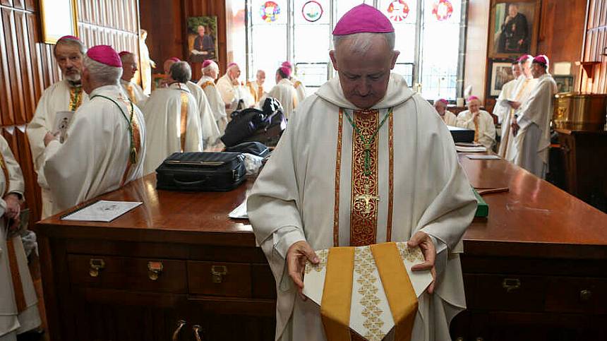 The Installation of Bishop Brendan Kelly As Bishop Of Galway