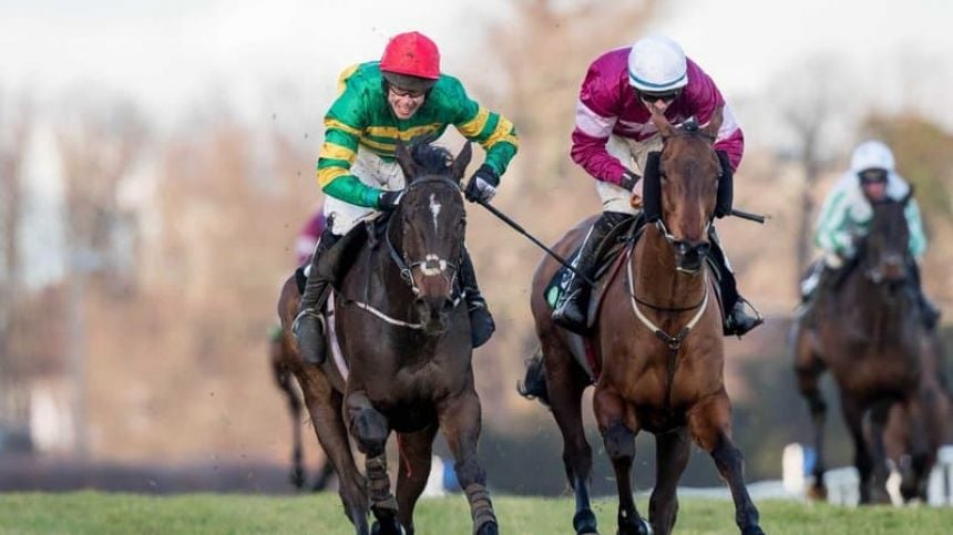 Galway jockey Derek O'Connor lands Irish Gold Cup on board Edwulf