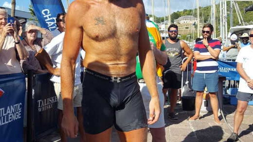 Damian Browne Finishes Solo Atlantic Row