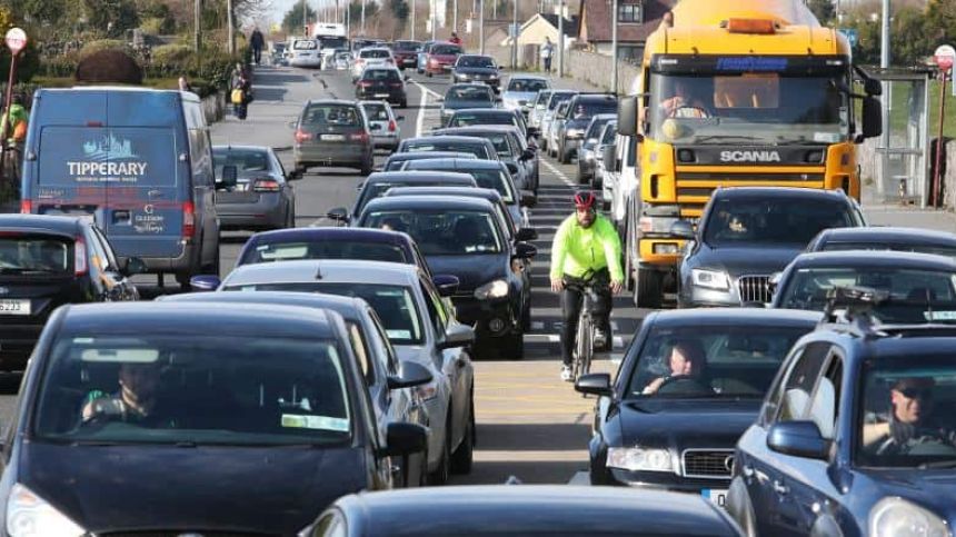 Severe delays experienced by motorists on the N59 this afternoon