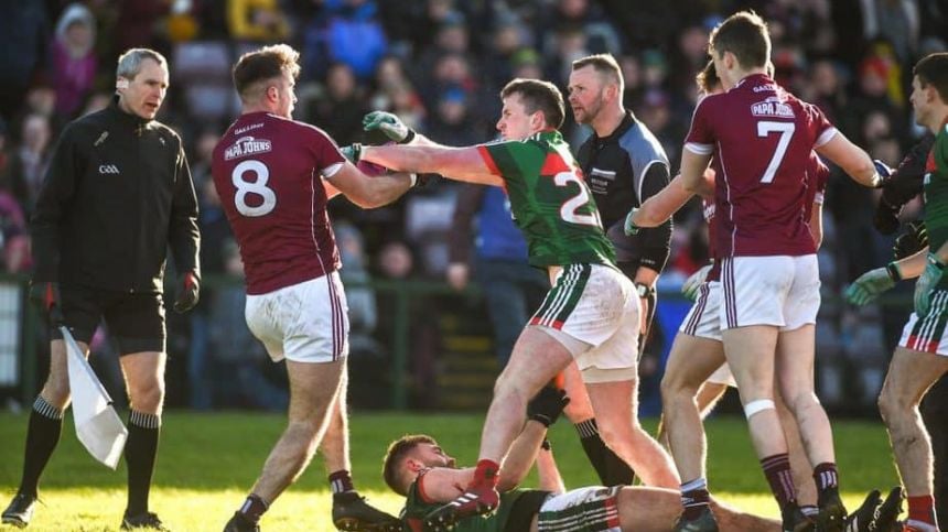 Galway and Mayo fined for unruly scenes in Pearse Stadium