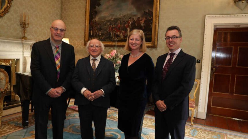 Galway academic receives 1.5 million euro President's Award