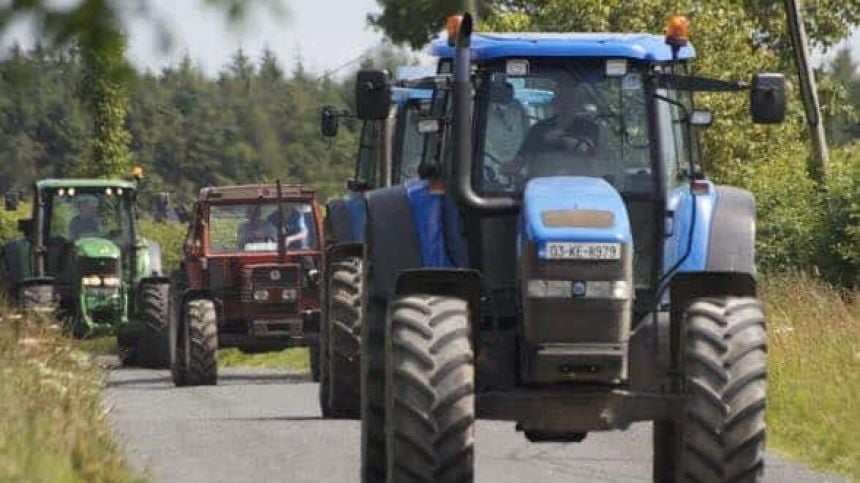 Galway farmers head to Dublin for tractor protest