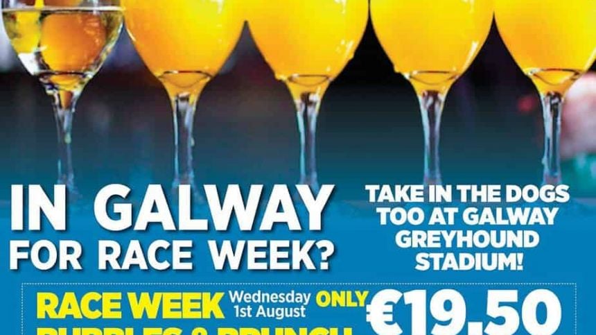 Galway Greyhound Stadium To Host "Bubbles And Brunch" On Galway Plate Day