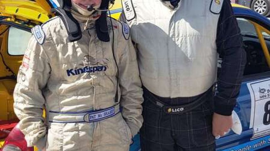 Sara McFadden became first visually impaired person to compete in Irish rallying