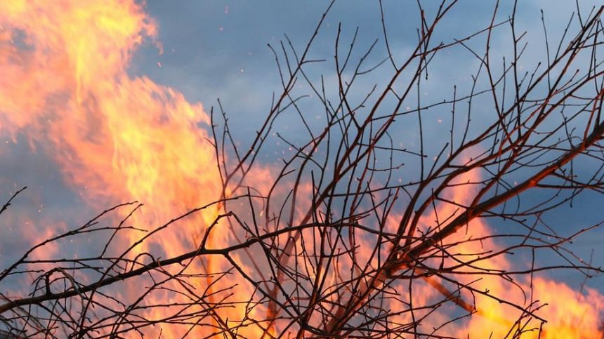 Emergency Services tackle reignited gorse fire in Barna overnight