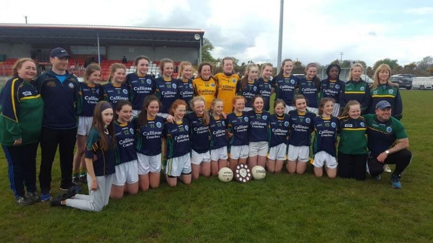 Claregalway U14 Girls are Galway Feile Champions for 2018.