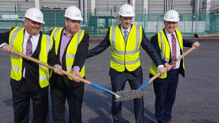 Sod turned on site of new extension at Gort medical device facility