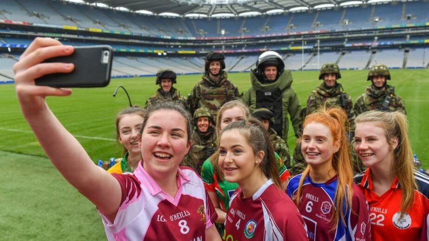 Irish Defence Forces lend a hand as Lidl All-Ireland Post Primary Schools finals launched