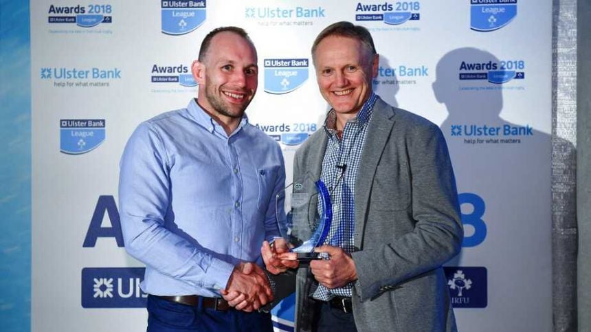 Galwegians Brian Murphy Among Club Rugby Stars Honoured At Annual Ulster Bank League Awards