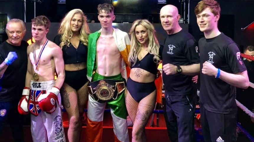 Corey O'Malley Wins World Junior Kickboxing Crown