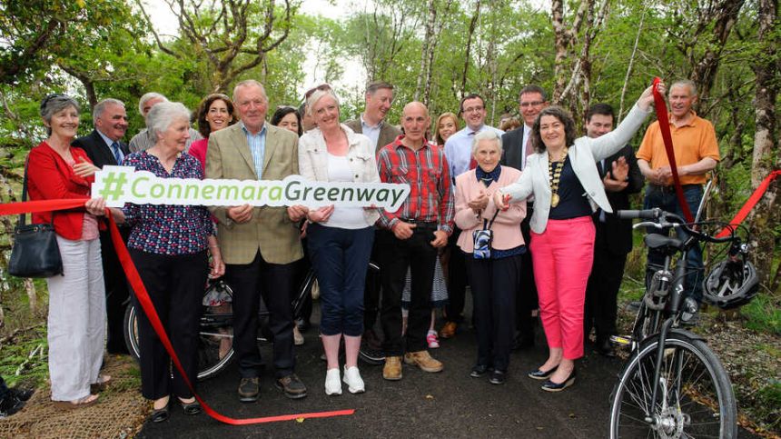 Connemara Greenway officially launched this morning