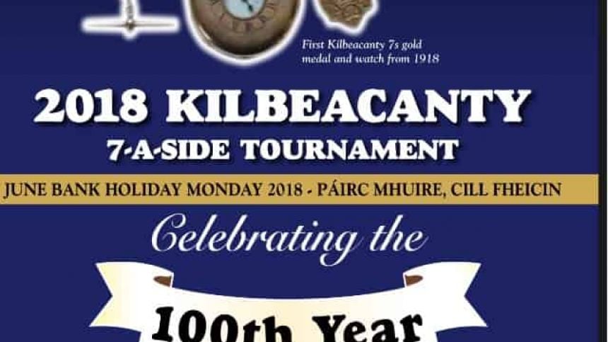 Kilbeacanty Hurling and Camogie 7's Draws announced