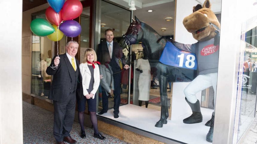 GALWAY RACECOURSE LAUNCH THEIR NEW 'SHOP WINDOW COMPETITION' FOR THE SUMMER FESTIVAL